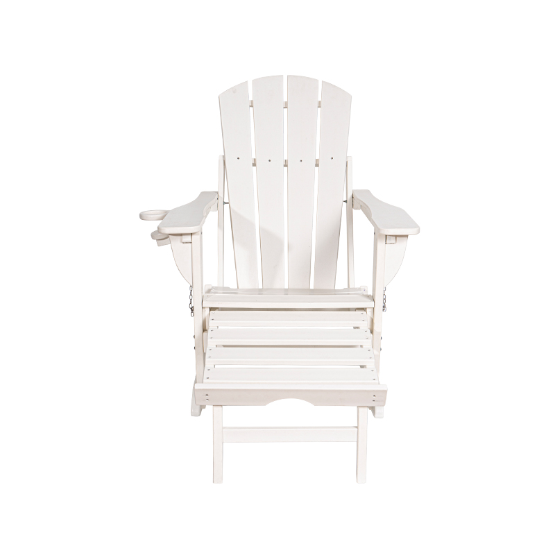 White Legrest Three-in-One Multifunctional Rocking Chair
