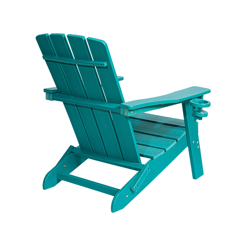 Lake Blue Small HDPE Adirondack Chair na may Stainless Steel Hardware